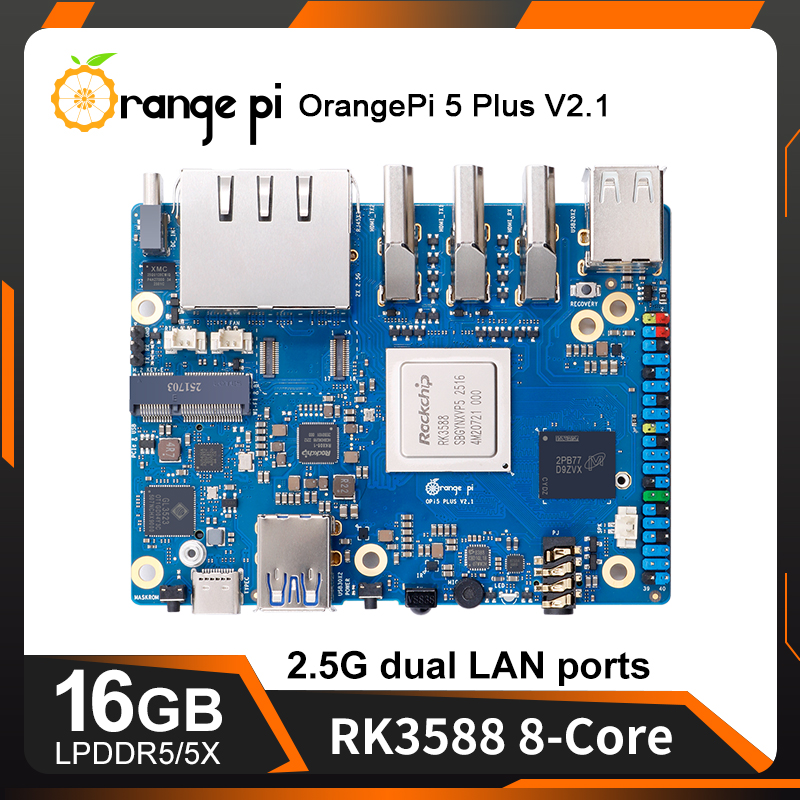 【Bestseller】Orange Pi 5 Plus V – Orange Pi 5 Plus 16Gb Bewertung und Preis